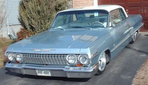 A Sunday morning drive in our '63 Chevy Impala meant we'd soon be at church.
