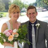 Newlyweds Kevin and Naomi Nye 