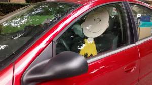 Charlie Brown, a well-loved cartoon character created by Charles Schulz