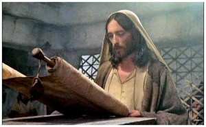 To inaugurate his ministry, Jesus of Nazareth read from the Isaiah scroll. See Luke 4:16-21. 