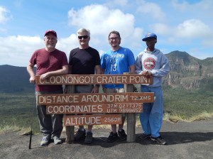 My companions on our November 12, 2016 excursion (left to right): Daryl Johnson, Matt Madtes, and Jordan North